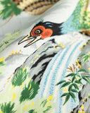 orSlow Peacock Garden Hawaiian Shirt - Green