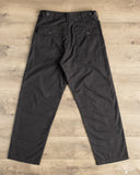 orSlow Regular Fit Brushed Serge Fatigue Pants - Black