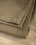 orSlow Regular Fit Brushed Serge Fatigue Pants - Coffee Brown