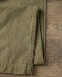 orSlow Regular Fit Fatigue Pants - Army Green Ripstop