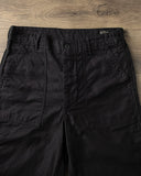 orSlow Regular Fit Fatigue Pants - Black (J61)
