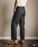 orSlow Regular Fit Fatigue Pants - Black Stone