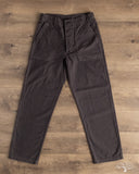 orSlow Regular Fit Fatigue Pants - Black Stone
