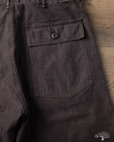 orSlow Regular Fit Fatigue Pants - Black Stone