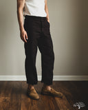 orSlow Regular Fit Fatigue Pants - Black