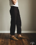 orSlow Regular Fit Fatigue Pants - Black