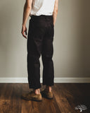 orSlow Regular Fit Fatigue Pants - Black