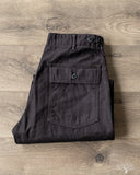 orSlow Regular Fit Fatigue Pants - Black