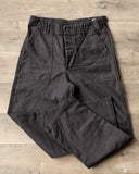 orSlow Regular Fit Fatigue Pants - Black