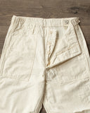 orSlow Regular Fit Fatigue Pants - Ecru