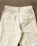 orSlow Regular Fit Fatigue Pants - Ecru