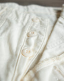 orSlow Regular Fit Fatigue Pants - Ecru