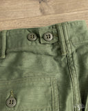 orSlow Regular Fit Fatigue Pants - Green