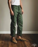 orSlow Regular Fit Fatigue Pants - Green