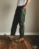 orSlow Regular Fit Fatigue Pants - Green