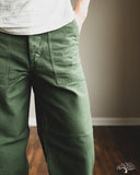 orSlow Regular Fit Fatigue Pants - Green