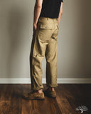 orSlow Regular Fit Fatigue Pants - Khaki