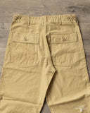 orSlow Regular Fit Fatigue Pants - Khaki