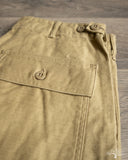 orSlow Regular Fit Fatigue Pants - Khaki