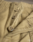orSlow Regular Fit Fatigue Pants - Khaki