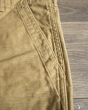orSlow Regular Fit Fatigue Pants - Khaki