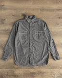 orSlow Relaxed Fit Chambray Work Shirt - Black