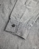 orSlow Relaxed Fit Chambray Work Shirt - Gray