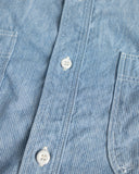 orSlow Relaxed Fit Chambray Work Shirt - Hickory