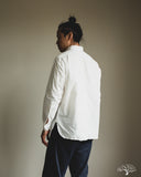 orSlow Relaxed Fit Chambray Work Shirt - White