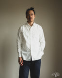orSlow Relaxed Fit Chambray Work Shirt - White