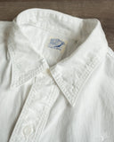 orSlow Relaxed Fit Chambray Work Shirt - White