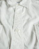 orSlow Relaxed Fit Chambray Work Shirt - White