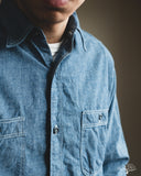 orSlow Relaxed Fit Chambray Work Shirt