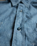 orSlow Relaxed Fit Chambray Work Shirt