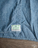 orSlow Relaxed Fit Chambray Work Shirt