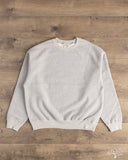 orSlow Relaxed Fit Densely Knit Sweatshirt - Heather Grey