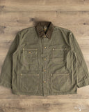 orSlow Relaxed Fit Oxford Coverall - Army Green