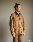orSlow Relaxed Fit Oxford Coverall - Brown