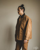 orSlow Relaxed Fit Oxford Coverall - Brown
