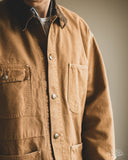 orSlow Relaxed Fit Oxford Coverall - Brown