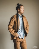 orSlow Relaxed Fit Oxford Coverall - Brown