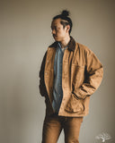 orSlow Relaxed Fit Oxford Coverall - Brown
