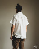orSlow Short-Sleeve Chambray Work Shirt - White