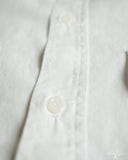 orSlow Short-Sleeve Chambray Work Shirt w/ Flap Pocket - White
