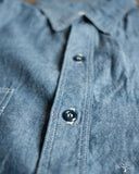 orSlow Short-Sleeve Chambray Work Shirt