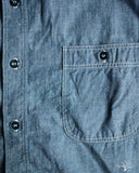 orSlow Short-Sleeve Chambray Work Shirt