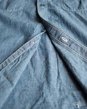 orSlow Short-Sleeve Chambray Work Shirt