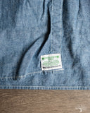 orSlow Short-Sleeve Chambray Work Shirt