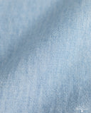 orSlow Short-Sleeve Chambray Work Shirt w/ Flap Pocket - Chambray Bleached