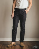 orSlow Slim Fit Fatigue Pants - Black Stone